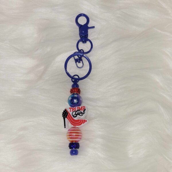 Trump Girl Keychain