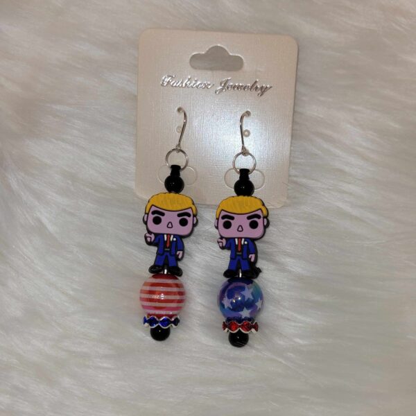 Trump Pop Earrings