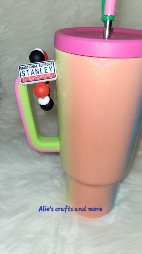 Emotional support Stanley charm