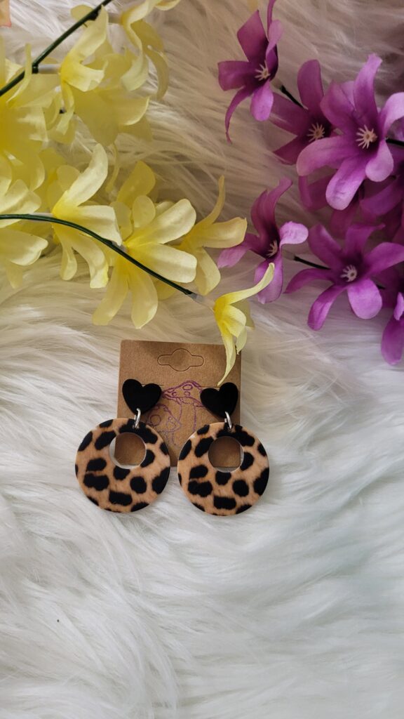 Arylic earrings
