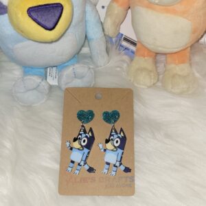 Bluey earrings