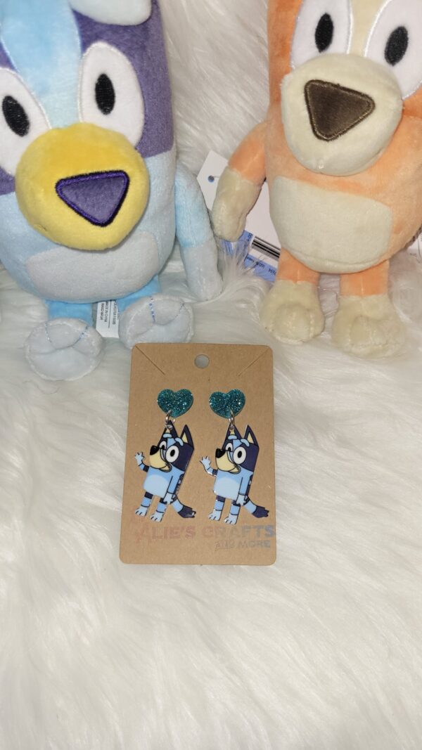 Bluey earrings