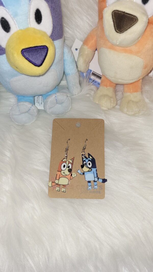 Bluey and bingo earrings