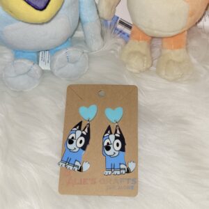 Socks bluey earrings