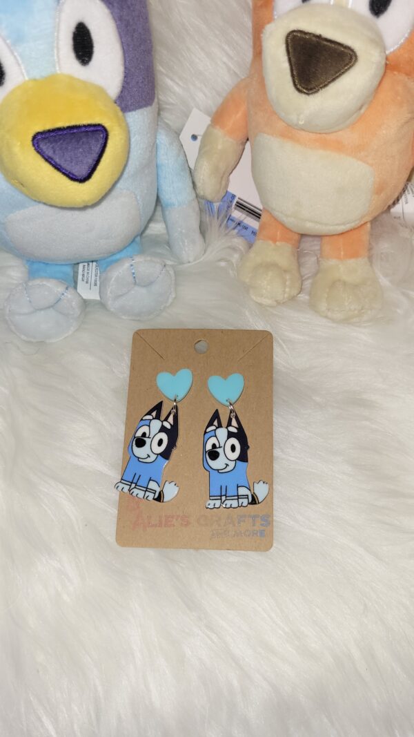 Socks bluey earrings