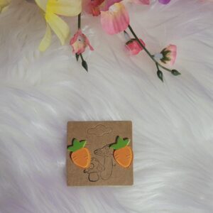 Carrot earrings