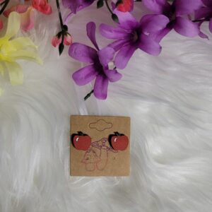 Apple earrings