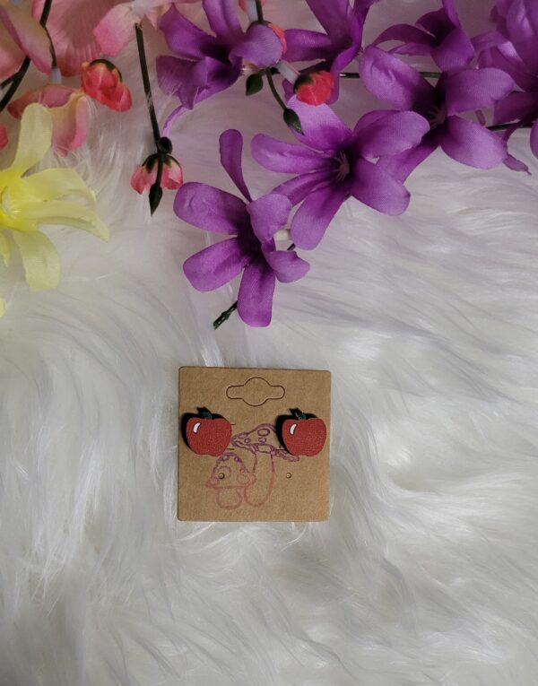 Apple earrings