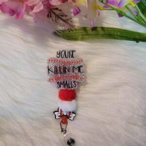 You're killing me smalls badge