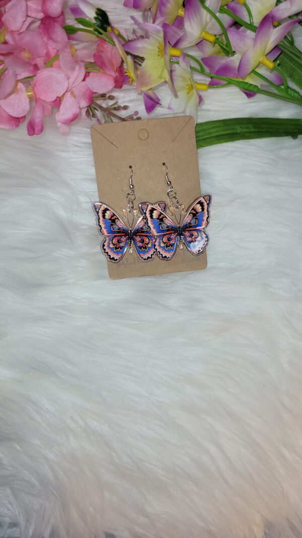 Butterfly earrings - Image 2