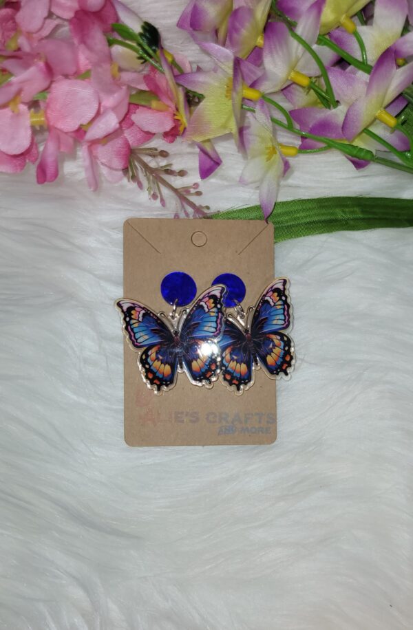 Butterfly earrings - Image 2