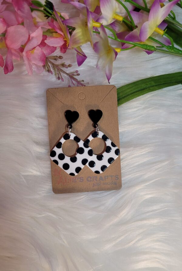 Polka-dot earrings - Image 2