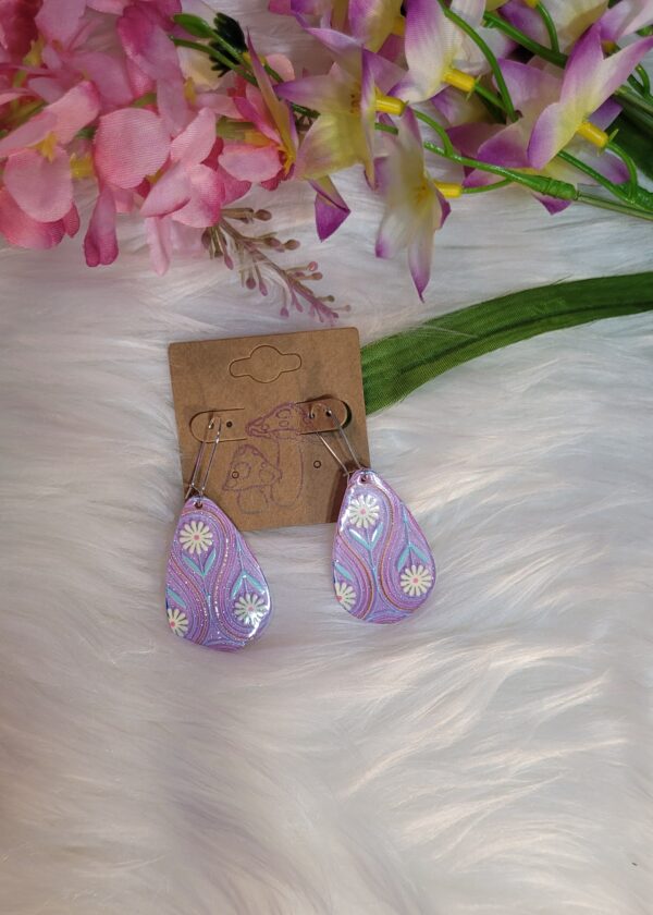 Floral earrings - Image 2