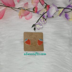 Strawberry earrings