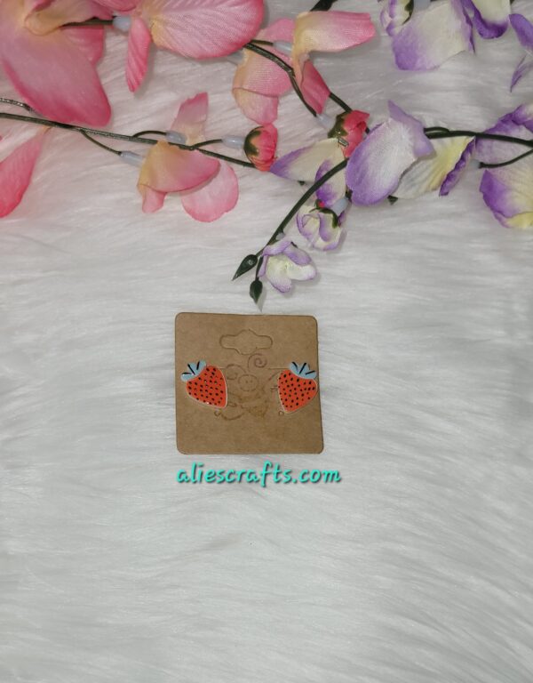 Strawberry earrings