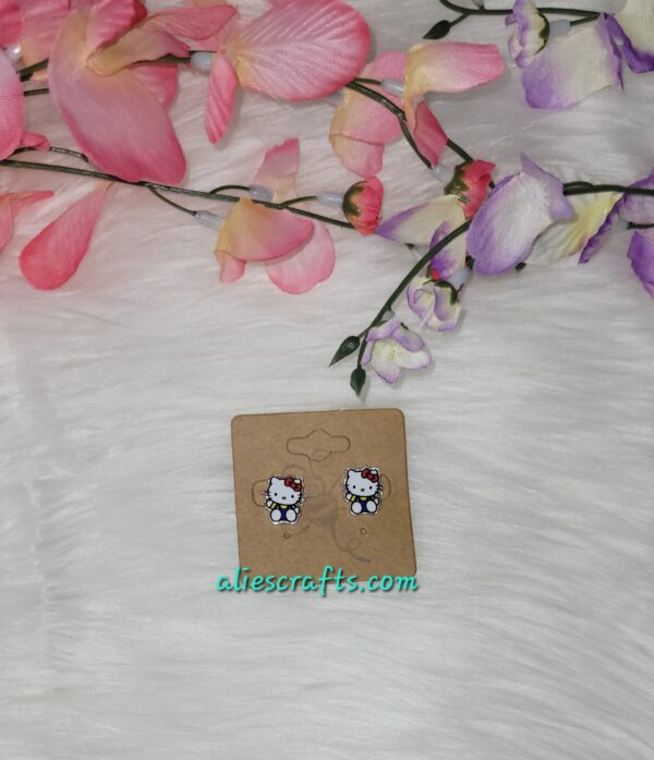 Hello kitty earrings - Image 2