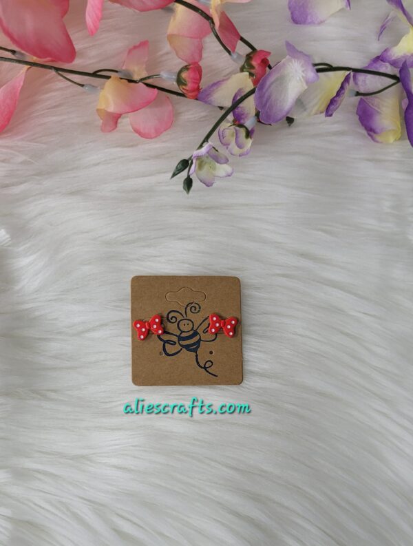 Minnie bow earrings - Image 2