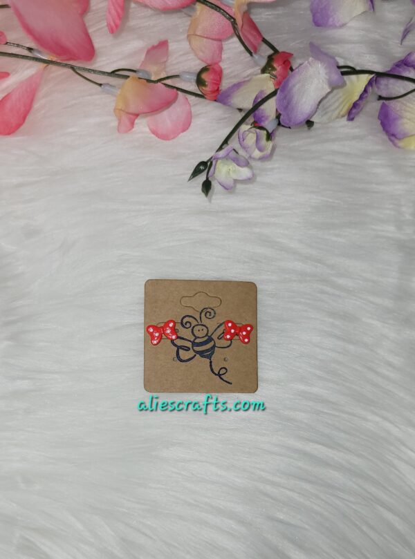 Minnie bow earrings