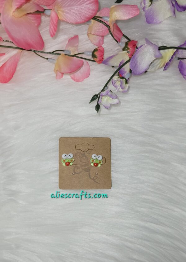 Keroppi earrings - Image 2