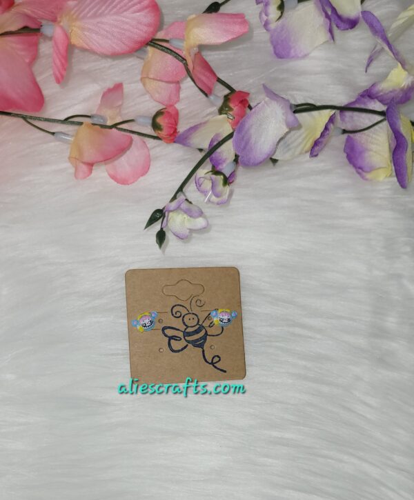 Labubu clown earrings