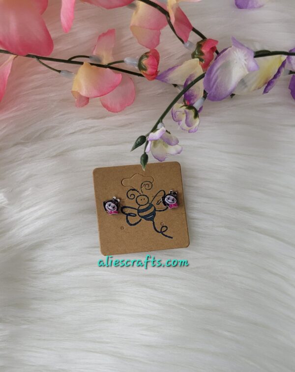 Labubu clown earrings - Image 2