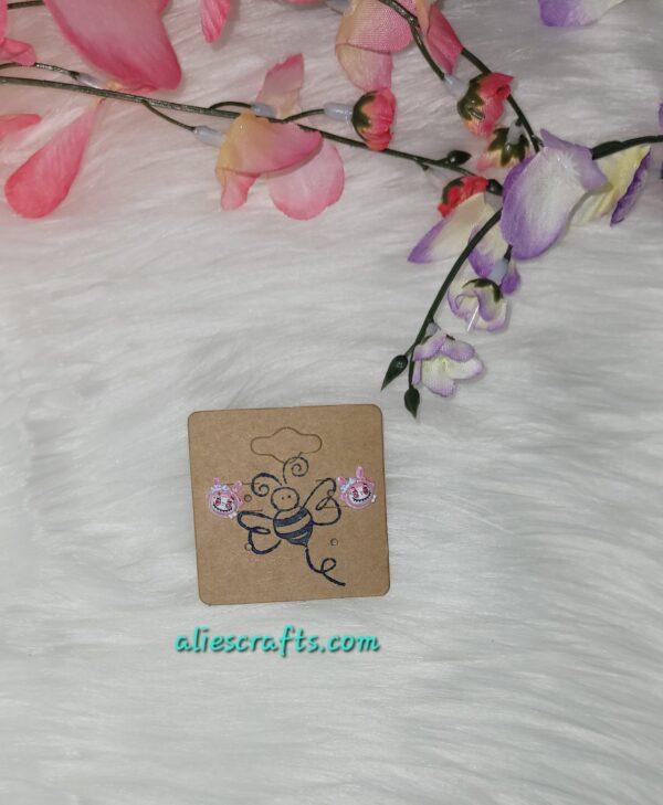 Clown labubu earrings - Image 2