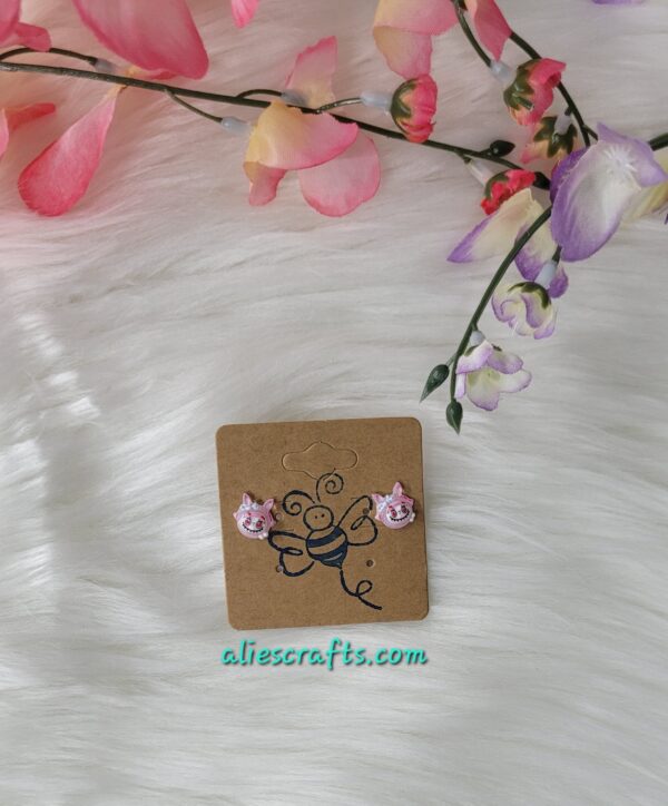 Clown labubu earrings
