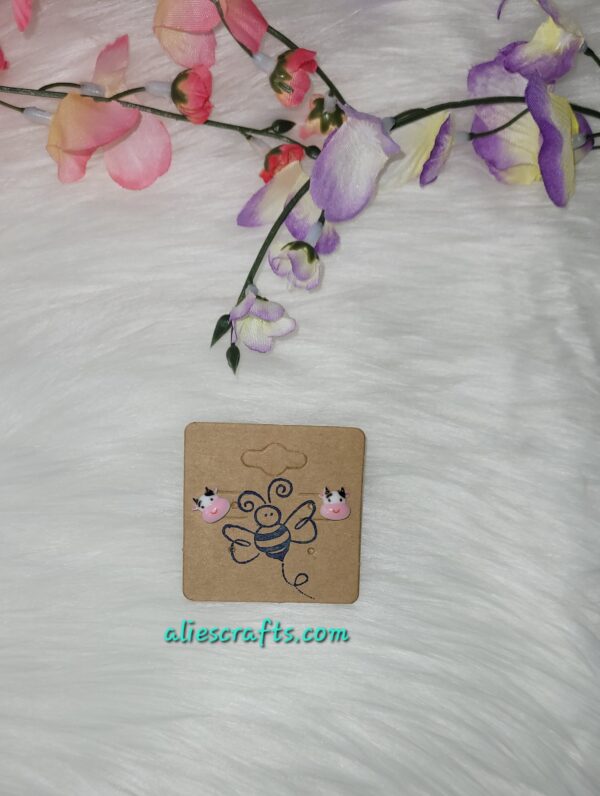 Cow earrings