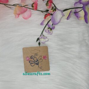 Rose earrings