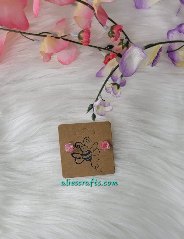 Rose earrings - Image 2