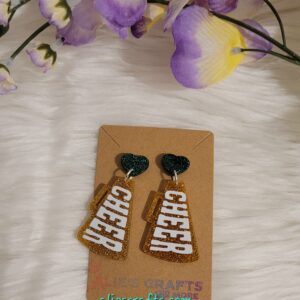 Cheerleader earrings