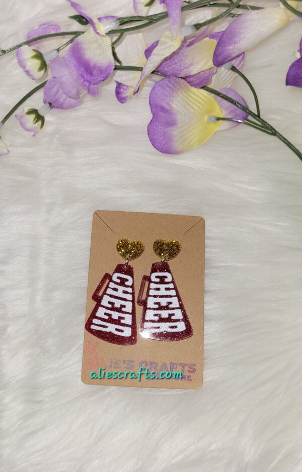 Cheerleader earrings - Image 2