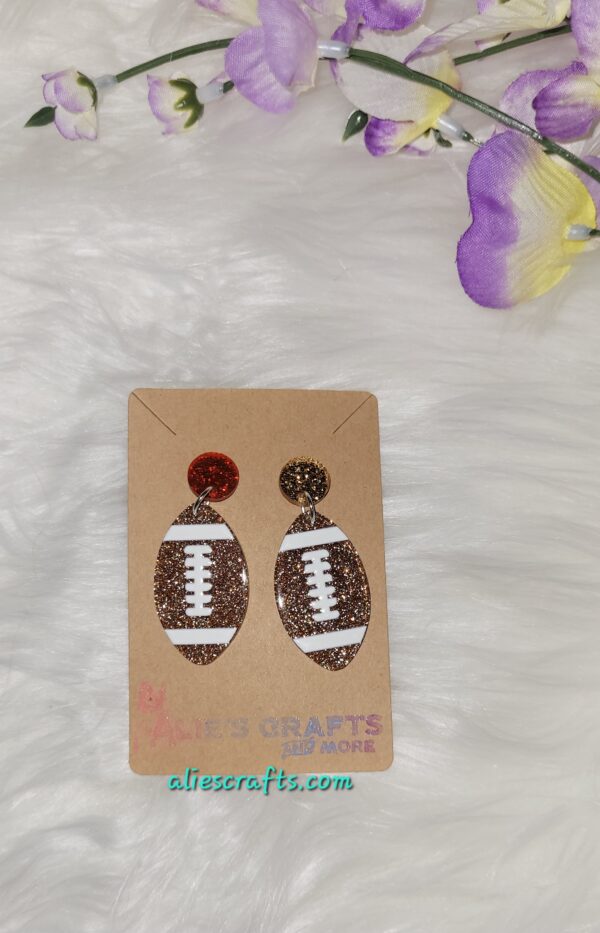 Football earrings - Image 2