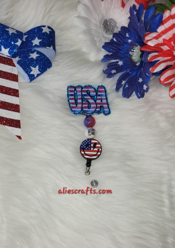 USA peace badge - Image 3