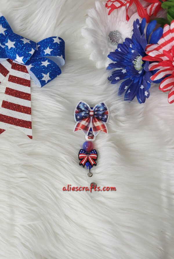 Flag bow badge - Image 3