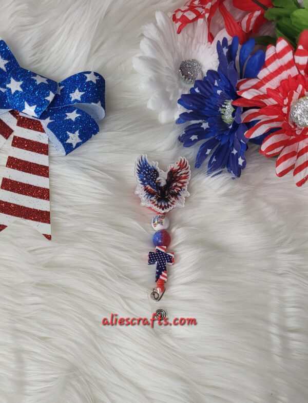 American Eagle badge