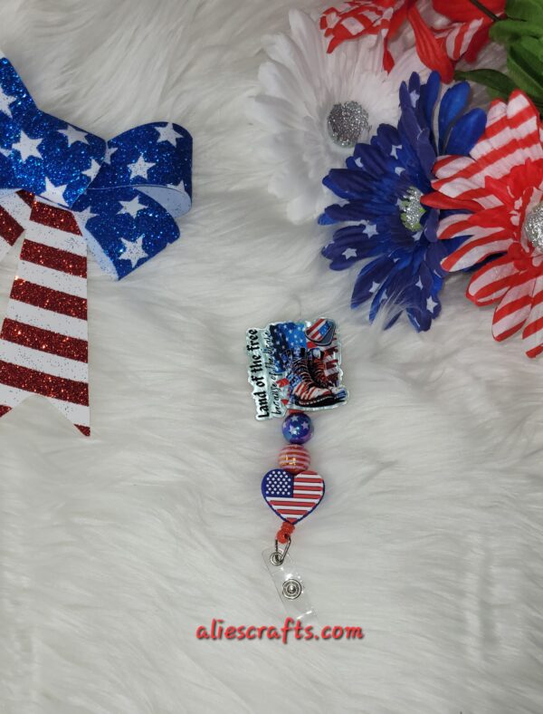 Land of the free badge - Image 2