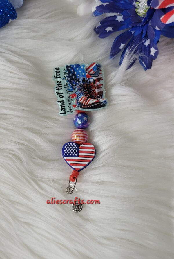 Land of the free badge - Image 4