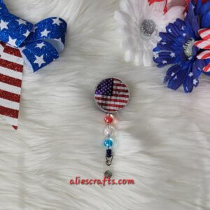 Old Glory flag badge