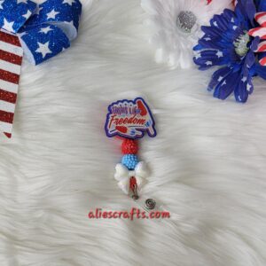 Taste like freedom ice cream badge