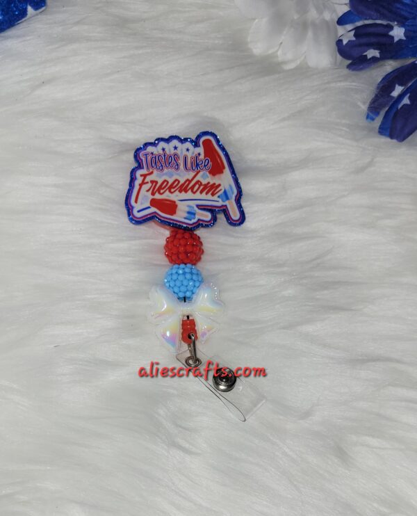 Taste like freedom ice cream badge - Image 4