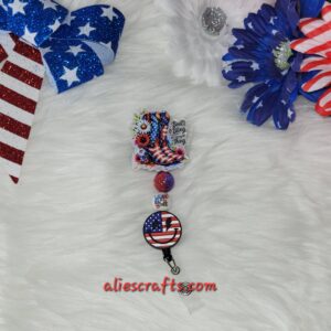 Boots and bling its a cowgirl thing badge
