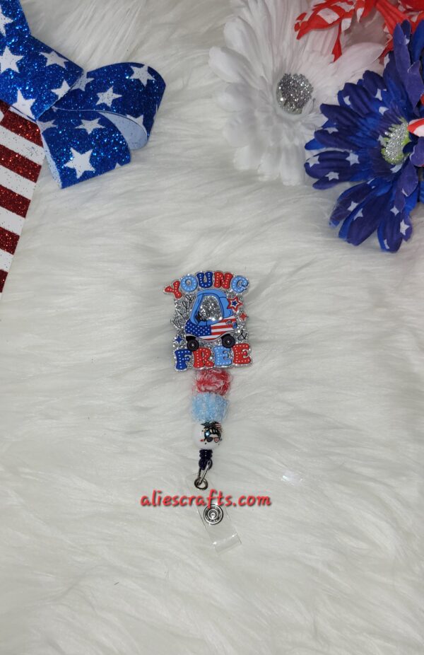 Young wild and free badge - Image 3