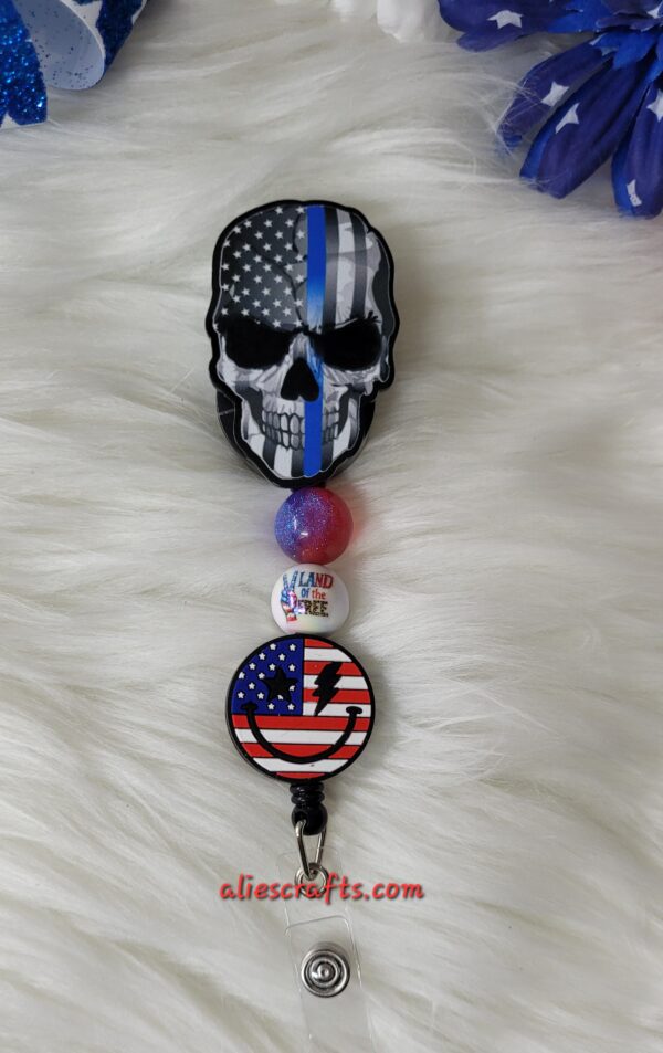 Skull flag badge - Image 4