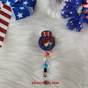 Patriotic buc-ees badge