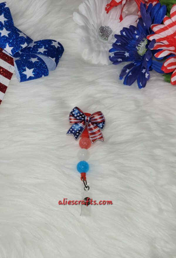 Flag bow badge - Image 3