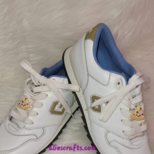 Pizza shoe charms