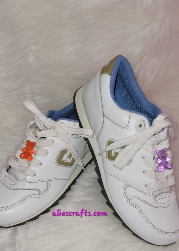 Gummy bear shoe charms