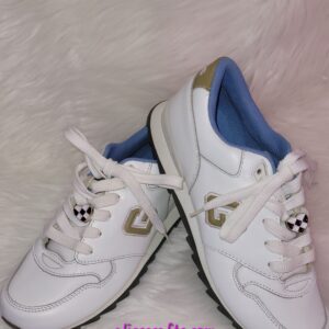 Checkered heart shoe Charms