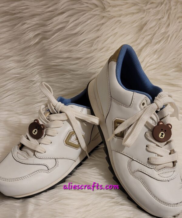 Bear shoe charms